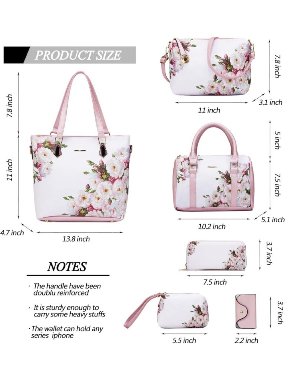 Chic Women's Satchel Shoulder Tote Handbags - Stylish Designer-Inspired Bags - Picture 3 of 6